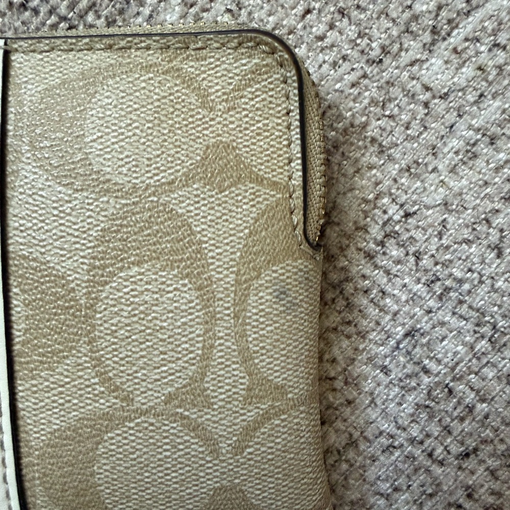Coach Corner Zip Wristlet - Picture 5 of 5